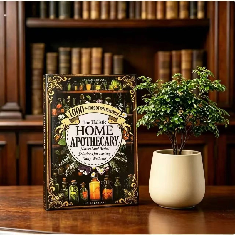 Herbal Wellness Book - The Holistic Home Apothecary Book,1000+ Forgotten