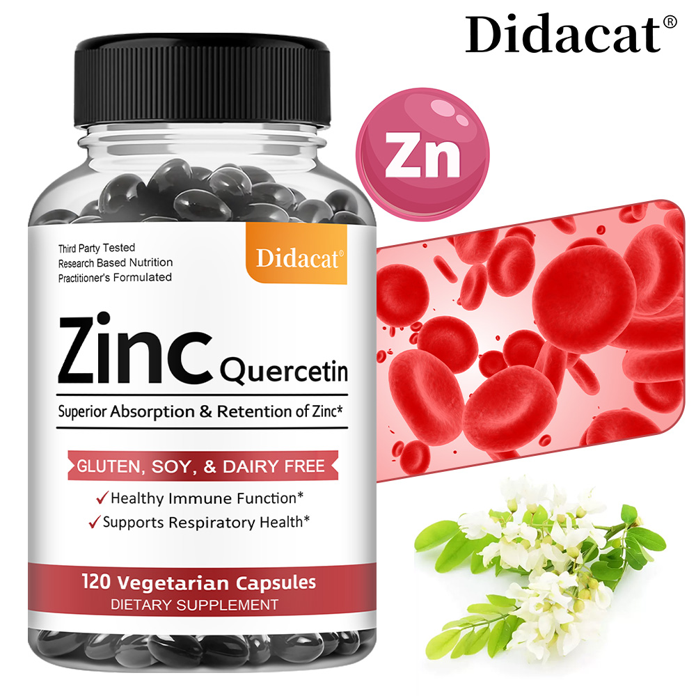 Quercetin & Zinc Vegetarian Ca - đánh giá và giá Wellness Quercetin