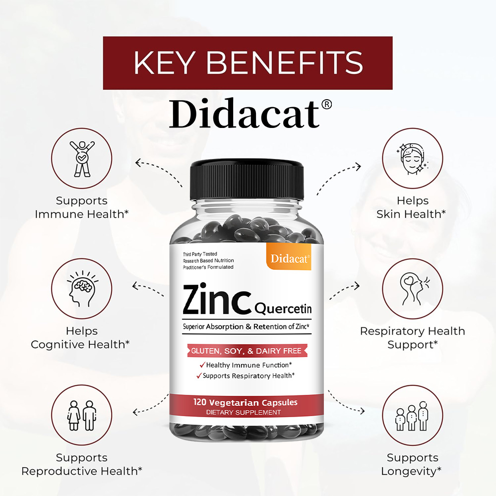 Quercetin & Zinc Vegetarian Ca - đánh giá và giá Wellness Quercetin