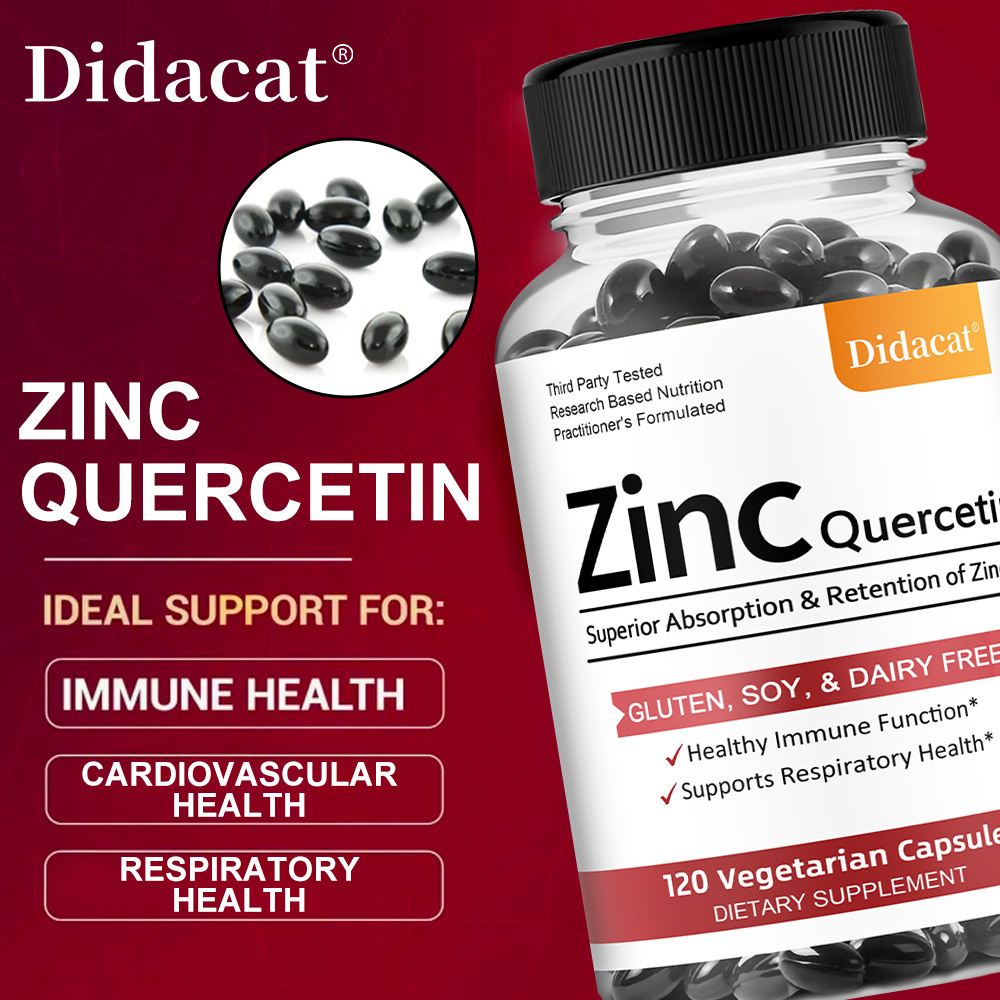 Quercetin & Zinc Vegetarian Ca - đánh giá và giá Wellness Quercetin