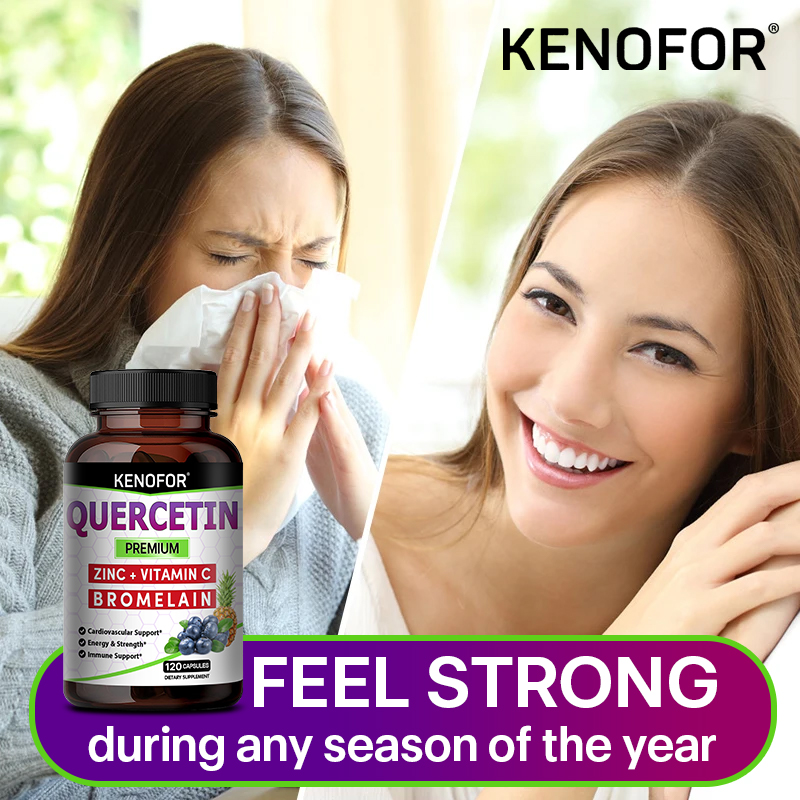 Quercetin Capsules with Bromel - đánh giá và giá Wellness Quercetin