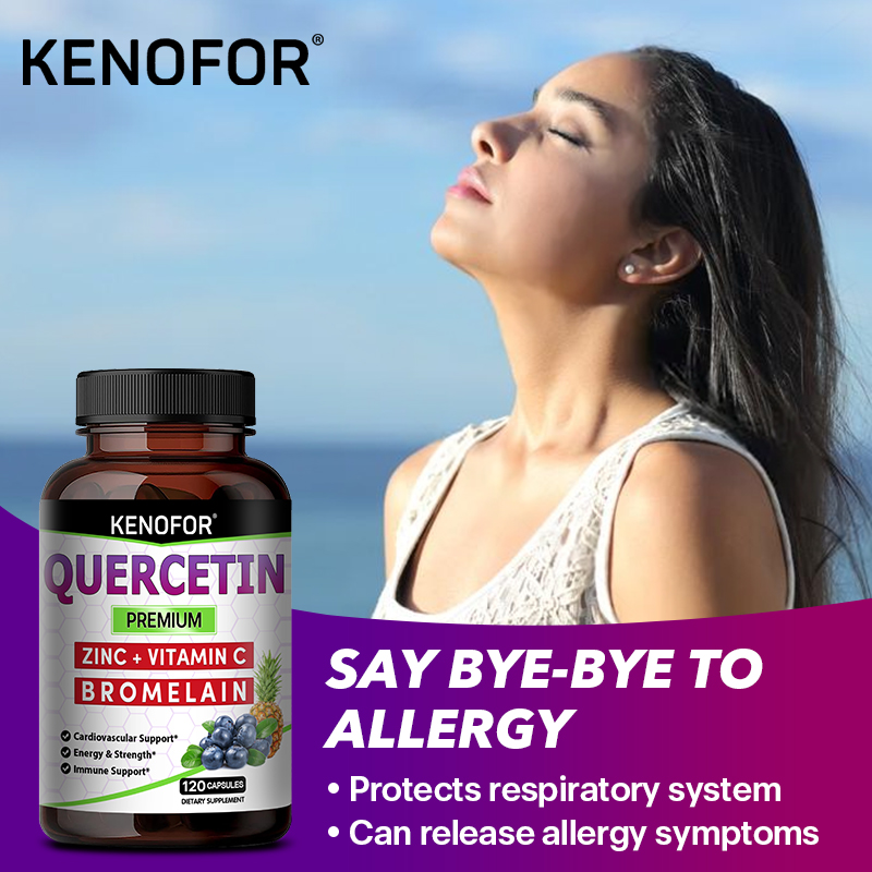 Quercetin Capsules with Bromel - đánh giá và giá Wellness Quercetin