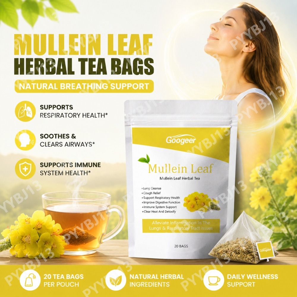 Googeer Mullein Leaf Herbal Te - đánh giá và giá Herbal Wellness Drink