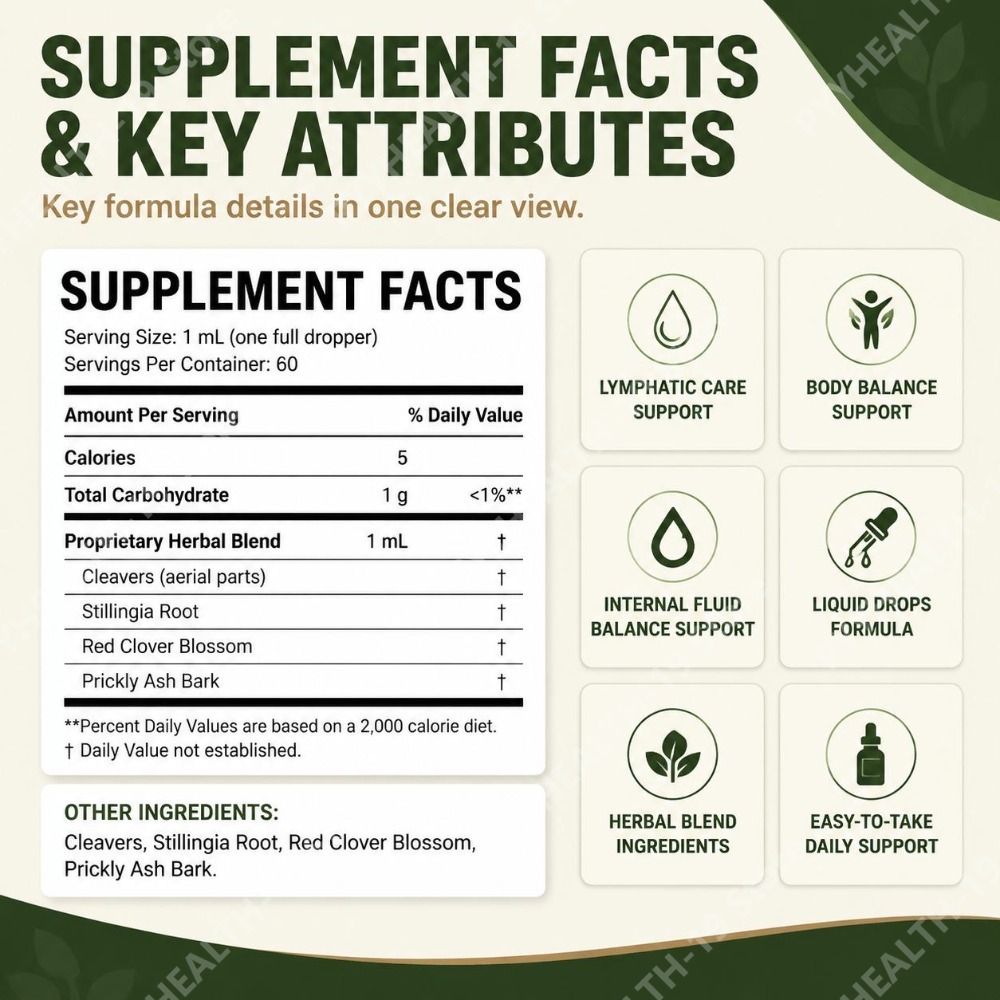 Googeer Lymphatic Support Liqu - đánh giá và giá Herbal Wellness Blend