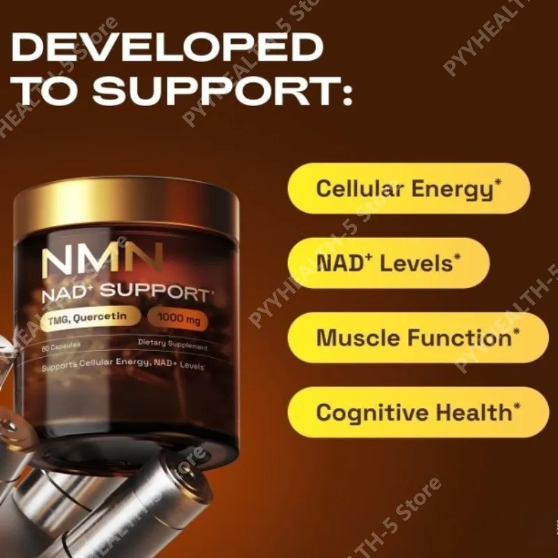 NMN NAD+ Support Capsules 1000 - đánh giá và giá Wellness Quercetin