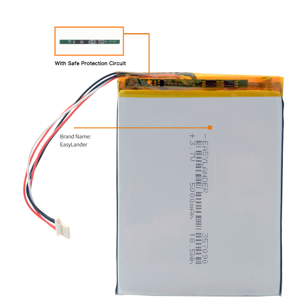 5-wire  357090 3.7V 5000mAh Re - đánh giá và giá Herbal Wellness Book
