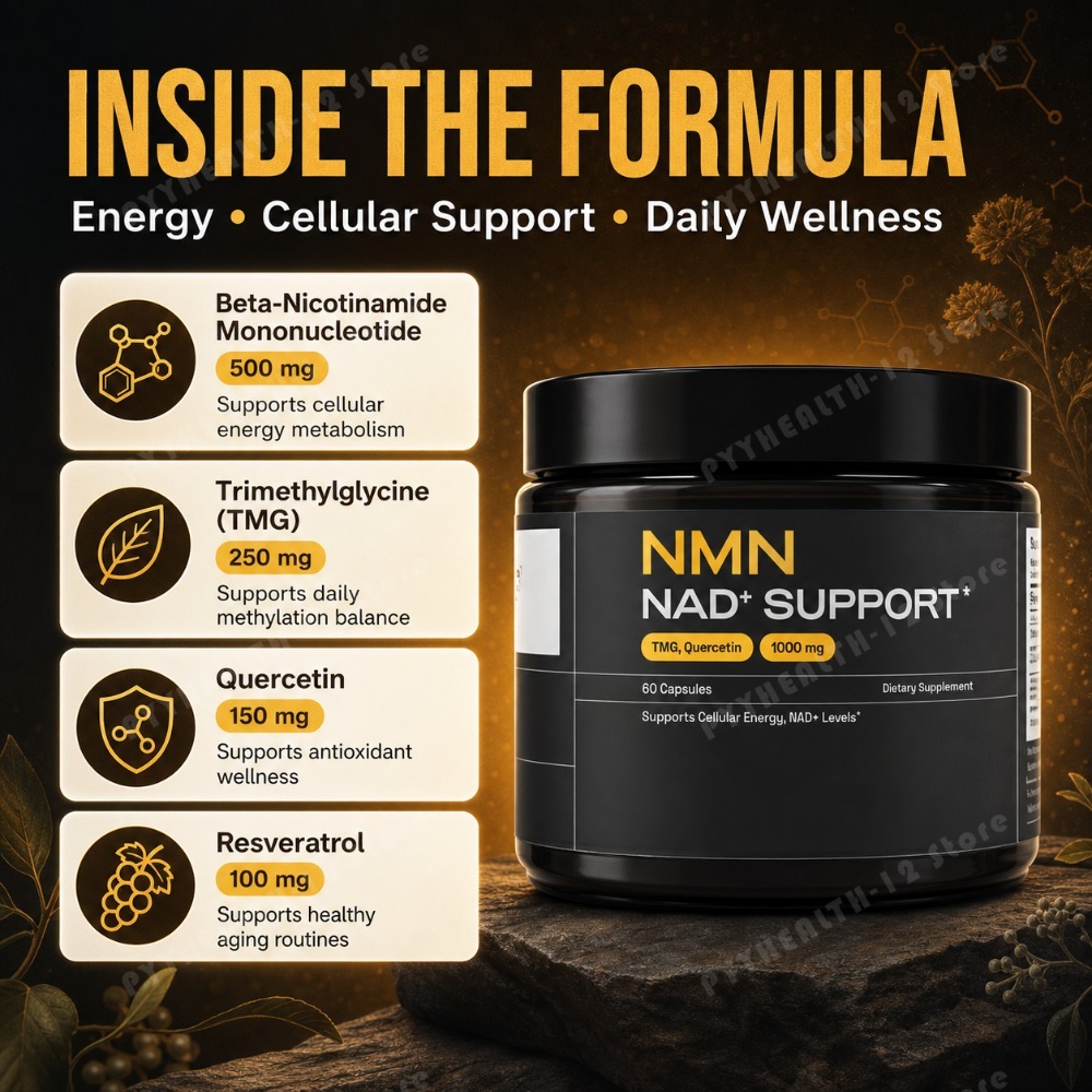 NMN NAD+ Support Capsules 1000 - đánh giá và giá Wellness Quercetin