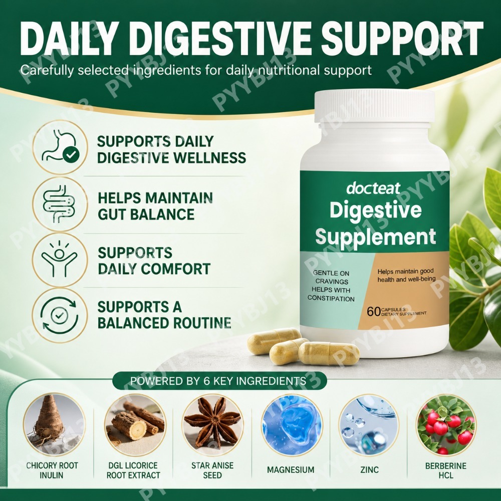 Docteat Digestive Support Caps - đánh giá và giá Wellness Quercetin