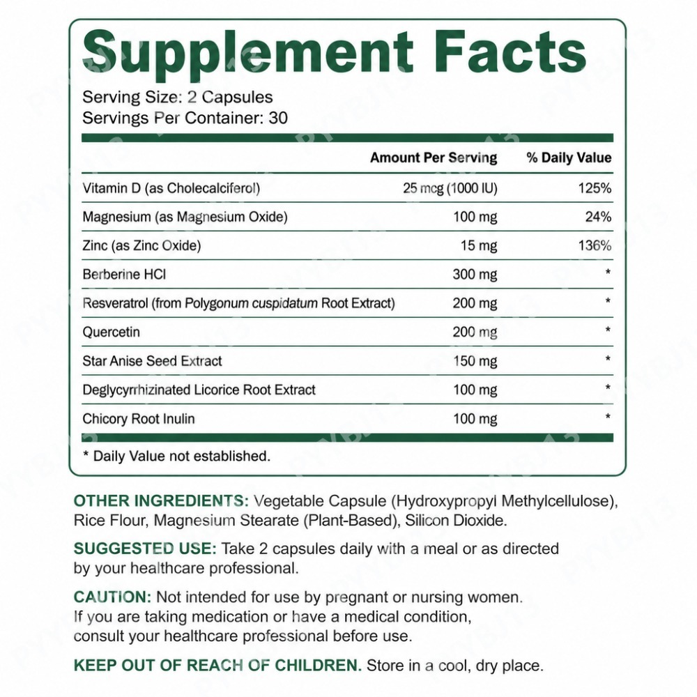 Docteat Digestive Support Caps - đánh giá và giá Wellness Quercetin