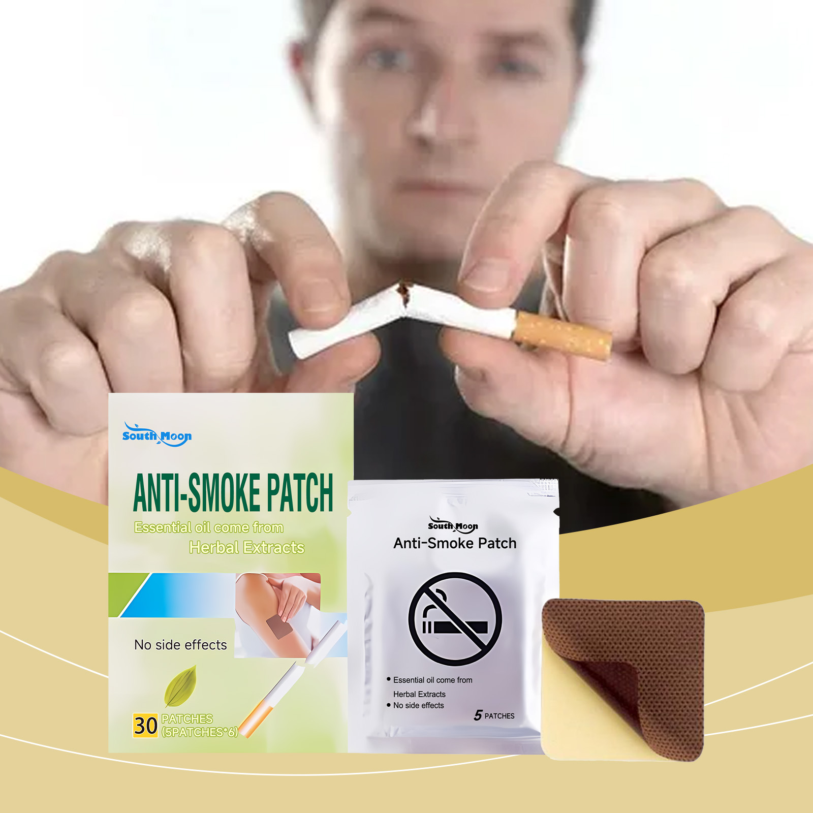  ﻿30/60/90pcs Quit Smoking Pa - đánh giá và giá Herbal Zone