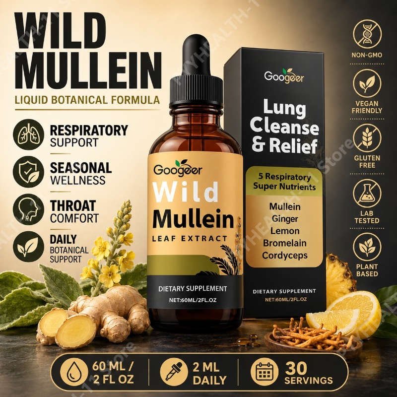 Mullein Liquid Drops Herbal Bl - đánh giá và giá Herbal Wellness Blend