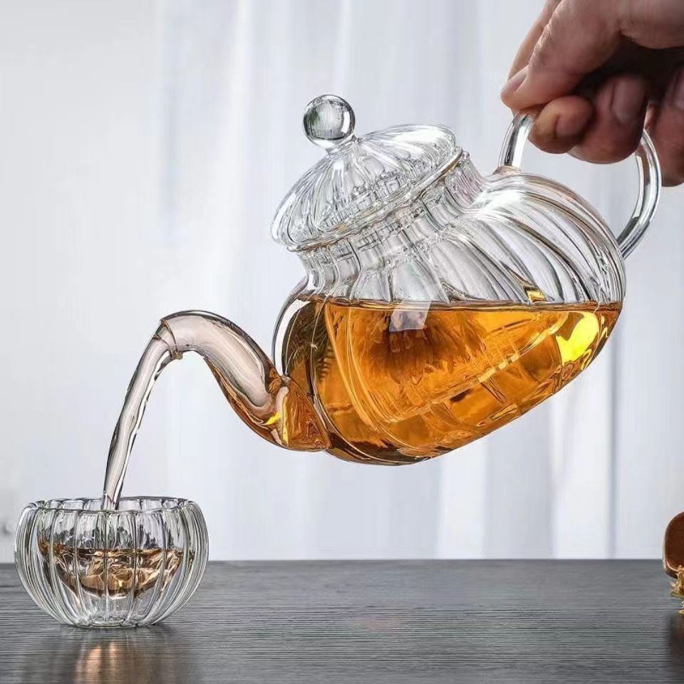 Sọc Bí Ngô Hình Hoa Ấm Trà Hoa - đánh giá và giá Herbal Wellness Products