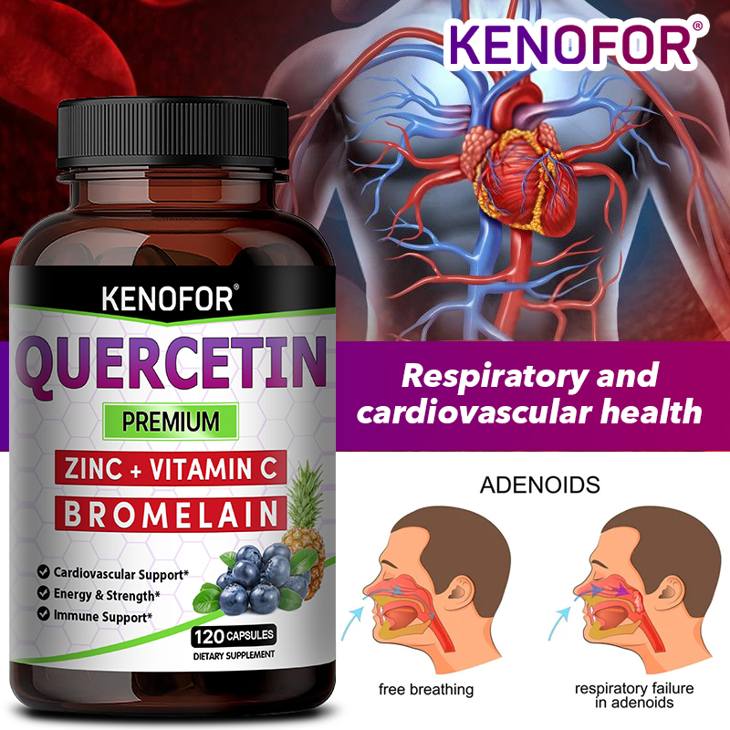 Quercetin Capsules with Bromel - đánh giá và giá Wellness Quercetin