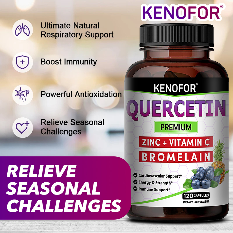 Quercetin Capsules with Bromel - đánh giá và giá Wellness Quercetin