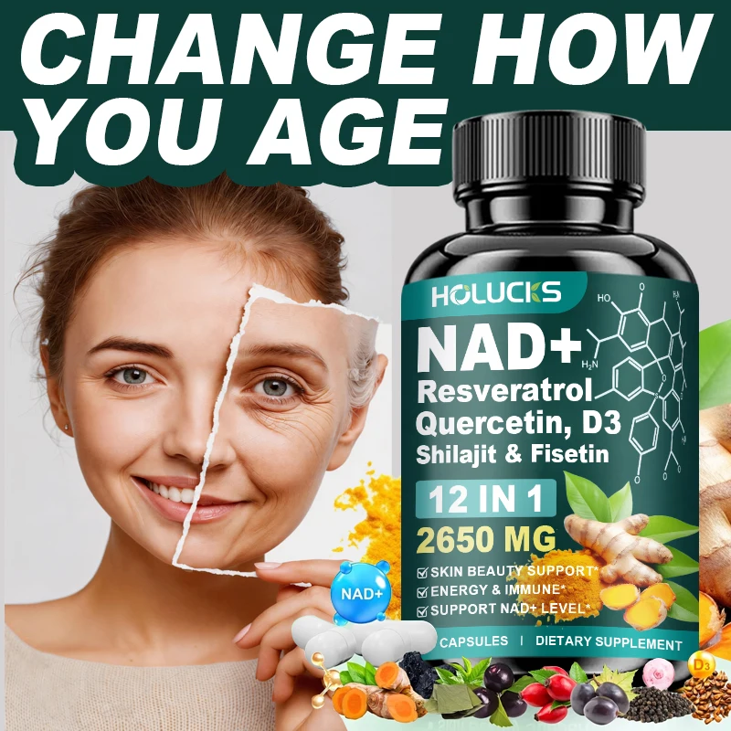 High Potency NAD+ Supplement,  - đánh giá và giá Wellness Quercetin