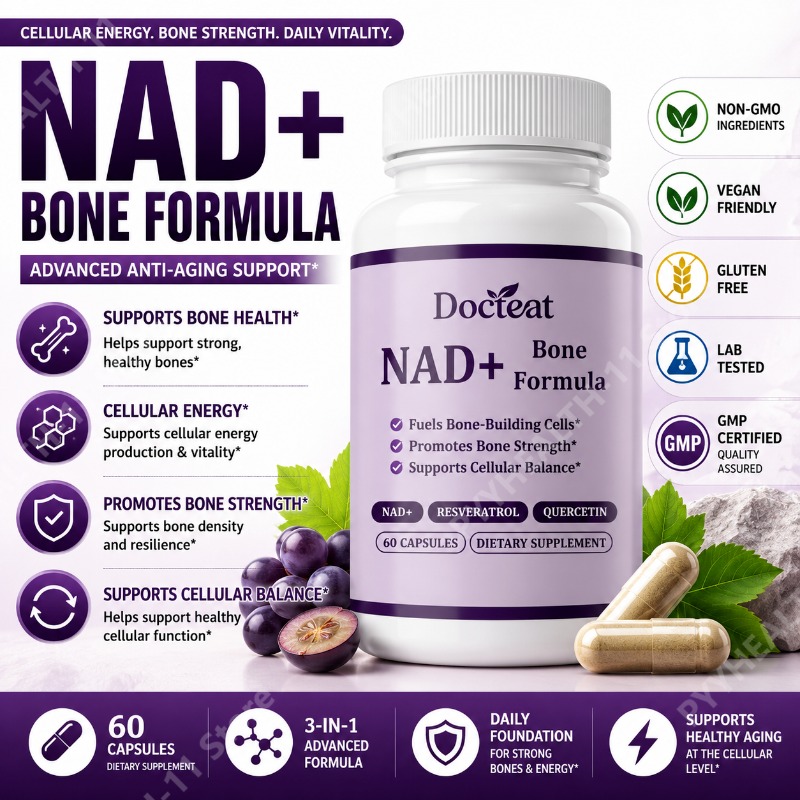 Docteat NAD+ Capsules with Res - đánh giá và giá Wellness Quercetin